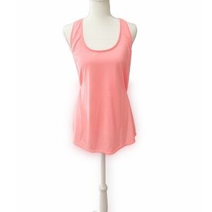 Lilly Pulitzer Coral Racerback Tank Top XL Flowy Lightweight